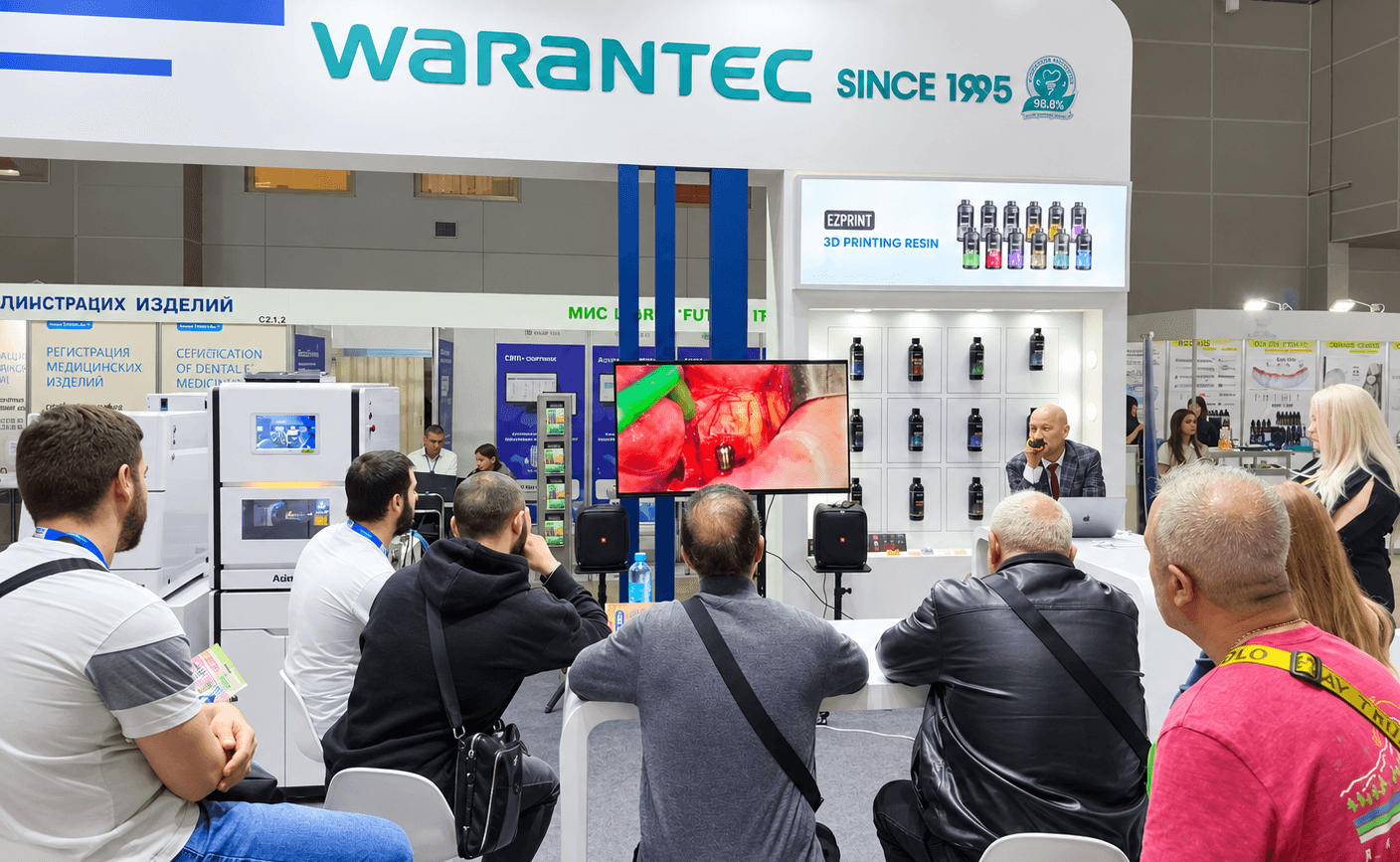 Цифровая стоматология на стенде Aidite × Warantec × Dental Hub: изображение 4